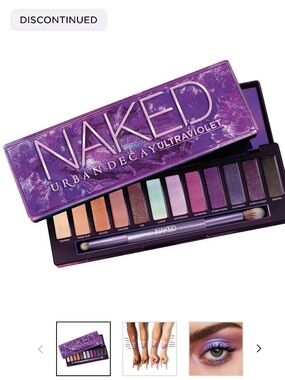 🆕 Without Box— Urban Decay Naked Ultra Violet Eyeshadow Palette